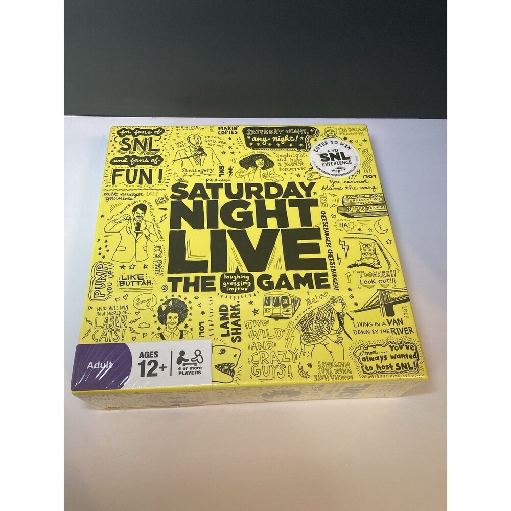 Saturday Night Live The Game SNL Board Game NEW Sealed Adult 12+